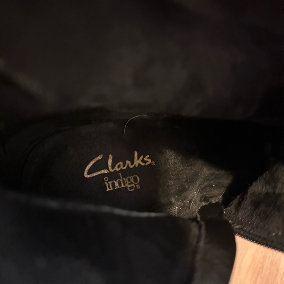 Clarks Lida Sayer Size 10 Black Genuine, Pebble Leather Ankle Boot, Barely Used - Picture 12 of 16